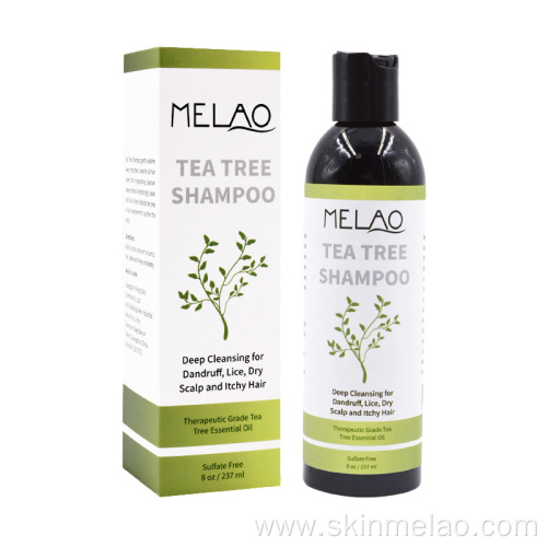 Cleansing Dandruff Natural Hair Tea Tree Oil Shampoo